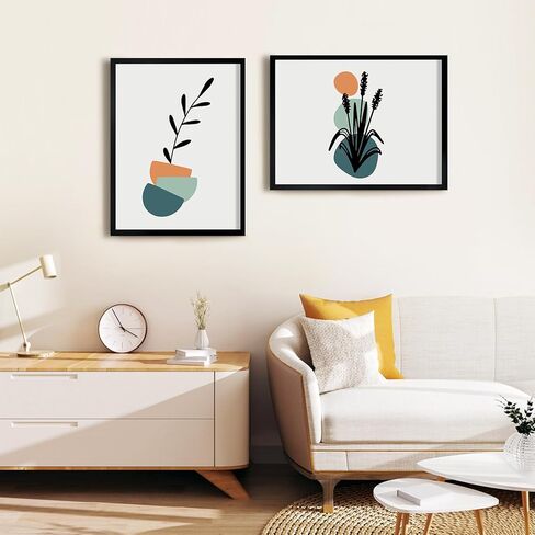 مجموعة إطارات صور مقاس 11 × 17 مكونة من 4 قطع، إطار صورة أسود مقاس 11 × 17 مع زجاج شبكي، إطار ملصق لعرض التثبيت على الحائط رأسيًا أو أفقيًا in Kuwait