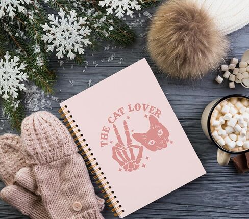 Tarot Skull Witch Notebook,Skeleton Gothic Goth Journals for Work Office School Student Teacher,Hardcover Spiral Notebook 5.5x8.3 in Saudi Arabia