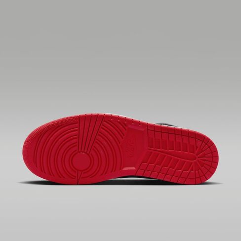 Air Jordan 1 Hi FlyEase Men's Shoes (CQ3835-010, Black/Cement Grey/White/Fire Red) in Saudi Arabia
