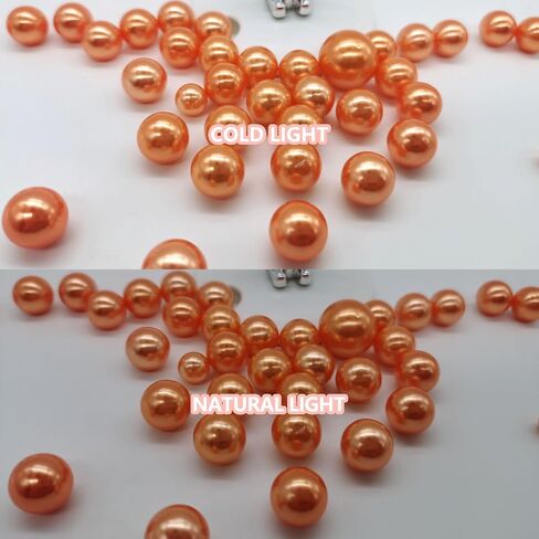 200PCS Pink Floating Pearls, Pink Marbles for Vases, Pink Floating Beads for Centerpiece Vases, Pink Vase Filler Faux Pearls, No Holes Pink Filler Beads for Party Wedding Decor, 10/14/20/30mm in Kuwait