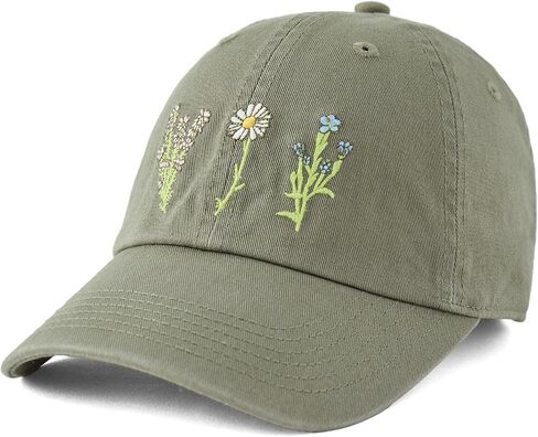 Life is Good - Unisex Detailed Wildflowers Chill Cap in Saudi Arabia