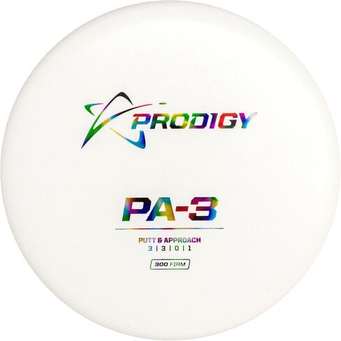 Prodigy Disc 300 Firm PA-3 Disc Golf Putter Pack | Straight Flying Putt & Approach Disc | Disc Golf Putter Set for Putting Practice | Increase Your Consistency | Colors May Vary in Saudi Arabia