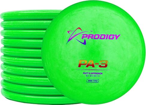 Prodigy Disc 300 Firm PA-3 Disc Golf Putter Pack | Straight Flying Putt & Approach Disc | Disc Golf Putter Set for Putting Practice | Increase Your Consistency | Colors May Vary in Saudi Arabia