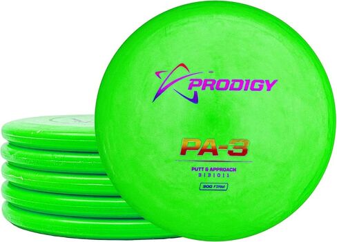 Prodigy Disc 300 Firm PA-3 Disc Golf Putter Pack | Straight Flying Putt & Approach Disc | Disc Golf Putter Set for Putting Practice | Increase Your Consistency | Colors May Vary in Saudi Arabia