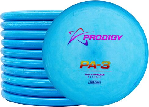 Prodigy Disc 300 Firm PA-3 Disc Golf Putter Pack | Straight Flying Putt & Approach Disc | Disc Golf Putter Set for Putting Practice | Increase Your Consistency | Colors May Vary in Saudi Arabia