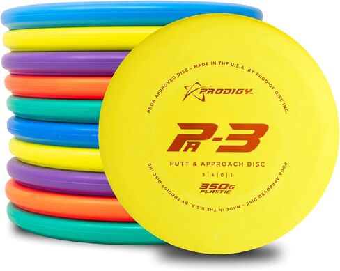 Prodigy Disc 300 Firm PA-3 Disc Golf Putter Pack | Straight Flying Putt & Approach Disc | Disc Golf Putter Set for Putting Practice | Increase Your Consistency | Colors May Vary in Saudi Arabia