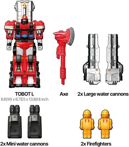TOBOT GD Jet Thunder، شركة Youngtoys تحول مركبة قابلة للجمع إلى شخصية رسوم متحركة روبوتية in Kuwait