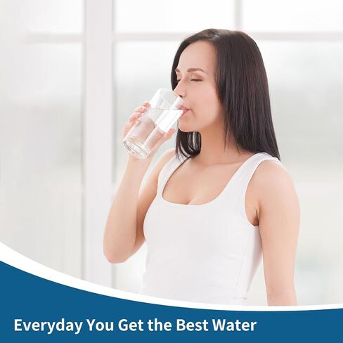 مرشحات بديلة لجميع أنظمة ترشيح إبريق Nakii®، تناسب Nakii® NFP-100، تقلل من PFAS، PFOA/PFOS، الكلور، تدوم حتى 3 أشهر أو 150 جالونًا (3 قطع) in Kuwait