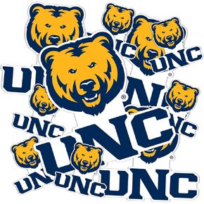 Desert Cactus University of Northern Colorado Sticker UNC Bears Vamos Stickers Vinyl Decals Laptop Water Bottle Car Scrapbook 11.42x8.94 Sheet T3 (Type 3-1)