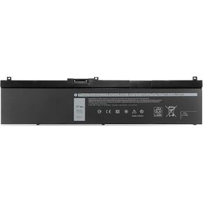 WJ5R2 Laptop Battery Replacement for Dell Latitude 5570 E5570 Precision 3510 M3510 Series Notebook, 4F5YV WJ5R2 G9G1H K1G3K 11.4V 84Wh