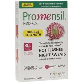 Promensil Natural Relief for Menopausal Symptoms Tablets - 30 Ea (Pack of 3)