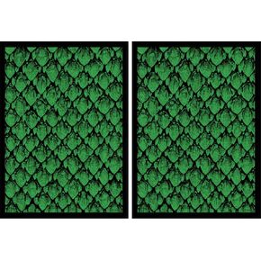 100 Legion Supplies Deck Protector Sleeves Matte Green Dragonhide in Kuwait