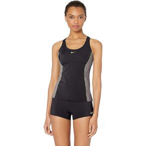 Nike Women's Standard Color Surge Powerback Tankini Swimsuit Set