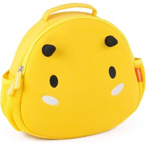Little Dyno Machine Washable Penguin Toddler Backpack with Anti-lost Harness Leash & Lunch Bag, Great For Picnic & Beach & Preschool