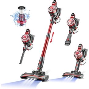 Vacuum Cleaners for Home,Cordless Vacuum Cleaner,Cordless Stick Vacuum Cleaner with 80000Rmp Powerful Motor,Lightweight Cordless Vacuum Cleaners for Home Hard Floor Pet Hair
