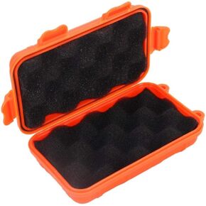 VBESTLIFE Waterproof Dry Box Storage Case, Shockproof Survival Storage Box Container Case with Dry Function for Camping, Fishing, Boating