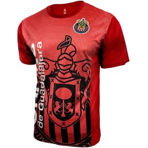 Icon Sports Men Chivas De Guadalajara Poly Shirt Soccer Jersey - Woven Patch 02