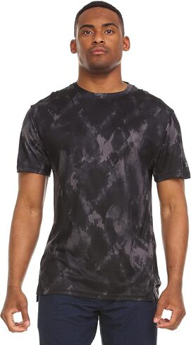 Russell Athletic Mens Dri-Power Victory Tie-Dye Short Sleeve Crew, Concrete, X-Large in Saudi Arabia