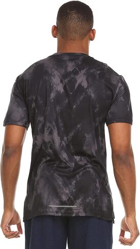 Russell Athletic Mens Dri-Power Victory Tie-Dye Short Sleeve Crew, Concrete, X-Large in Saudi Arabia