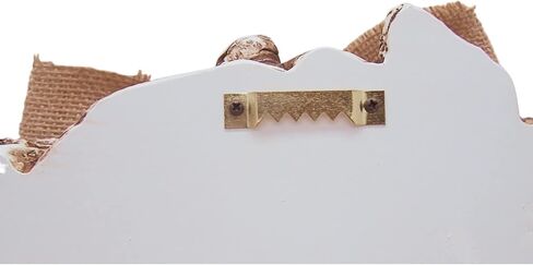 Nautical Resin Oyster Shell Wreath with Ribbon - 17 Inches in Saudi Arabia