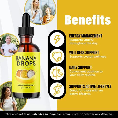 (3 عبوات) قطرات الموز، مستخلص قطرات الموز، تركيبة قطرات الموز الطبيعية المتقدمة، سائل مستخلص قطرات الموز، قطرات مستخلص الموز، مراجعات قطرات الموز، قطرات سائل الموز، 3 زجاجات لمدة 90 يومًا in Kuwait