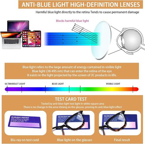 JOSCHOO Reading Glasses 6 Pack Blue Light Blocking Readers Spring Hinge Glasses for Reading for Men and Women in Saudi Arabia