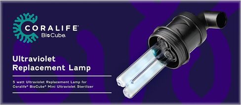 Coralife Aquarium Fish Tank Marine Salt Water 9 Watt Replacement Lamp for 3X Turbo Twist UV Sterilizer in Saudi Arabia