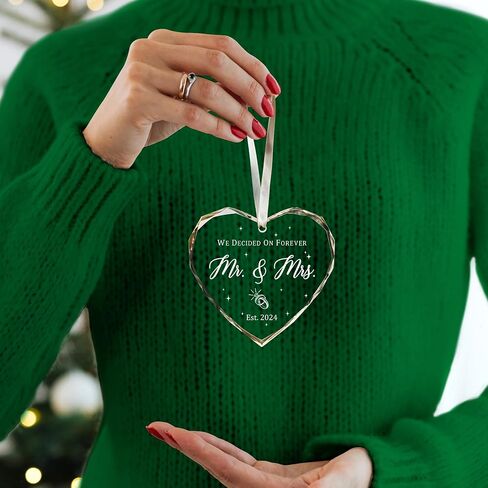 Engagement Gifts for Couples - Gifts for Newly Engaged Couples - Happy Engagement Gifts for Her, Bride, Bride to Be - Just Engaged Gifts for Her - Engagement Christmas Ornament 2024 - Engaged Ornament in Saudi Arabia