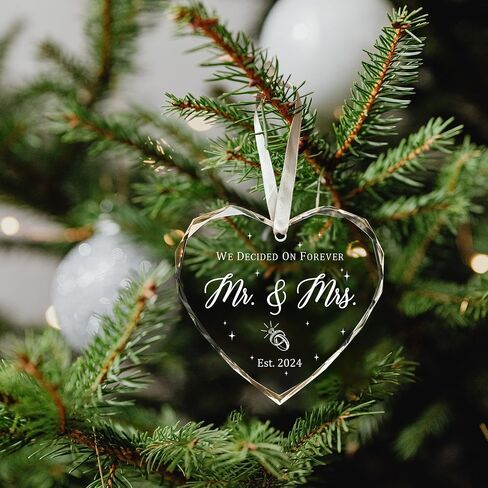 Engagement Gifts for Couples - Gifts for Newly Engaged Couples - Happy Engagement Gifts for Her, Bride, Bride to Be - Just Engaged Gifts for Her - Engagement Christmas Ornament 2024 - Engaged Ornament in Saudi Arabia