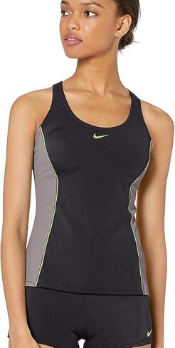 Nike Women's Standard Color Surge Powerback Tankini Swimsuit Set in Saudi Arabia