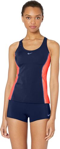 Nike Women's Standard Color Surge Powerback Tankini Swimsuit Set in Saudi Arabia