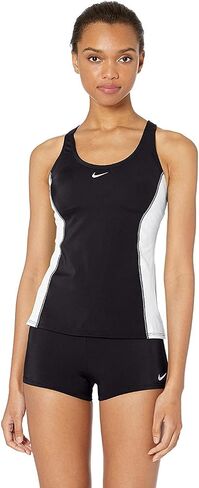 Nike Women's Standard Color Surge Powerback Tankini Swimsuit Set in Saudi Arabia