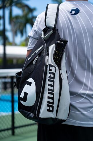 GAMMA Sports Pickleball & Racquet Bags, Sling Bag, Tote Bag, Tour Backpack, Adjustable Bags with Room for Paddles, Gear, Clothes, Water Bottles, for Men and Women, Hit The Courts in Style! in Saudi Arabia