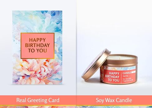 Birthday Gift Basket for Women - Happy Birthday Gift Basket For Her w/Memory Foam Pillow, Blanket, Candle, Socks, Journal, and Card - Curated Birthday Gift Set and Happy Birthday Gift Box for Women in Saudi Arabia