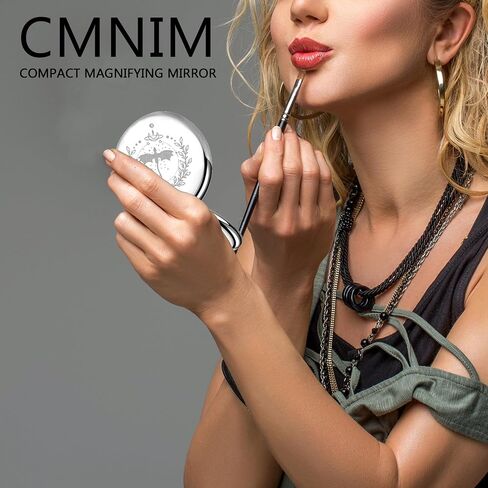 CMNIM الجناح الرابع ميرش هدية الجناح الرابع ماكياج المدمجة سلسلة Empyrean كتاب هدية التنين رايدر هدية لمرآة Bookish (FW مرآة ذهبية) in Kuwait