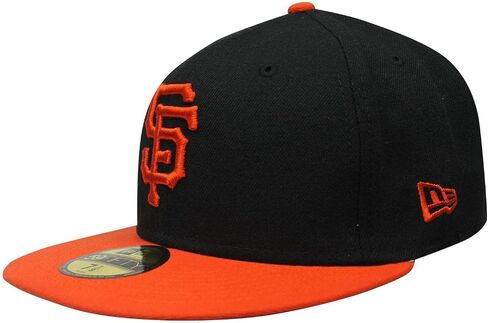 عصر جديد 59FIFTY San Francisco Giants Black MLB 2017 مجموعة أصلية في الميدان قبعة بديلة مناسبة مقاس 7 3/8 in Saudi Arabia