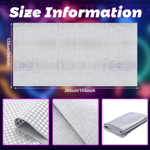 rtteri 54 × 105 بوصة ديسكو حزب الجدول القماش 70s ديسكو حزب الزينة لاس فيغاس حزب الزينة الفضة بريق ديسكو غطاء الطاولة ل70s ديسكو الرقص الهيب هوب حزب الزفاف المنزل الجدول الديكور in Kuwait