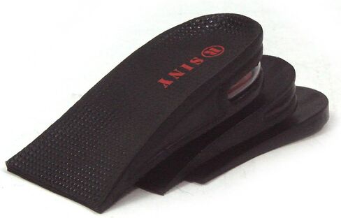 3-layer Height Increase Taller Insole Unisex Shoes Pad Air Cushion (Approximately 6 Cm) in Saudi Arabia