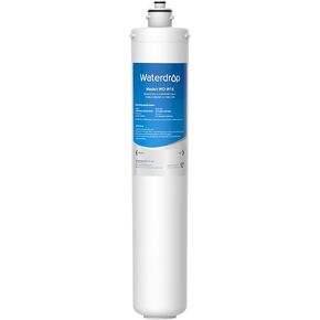 Waterdrop H-300 Under Sink Water Filter, 24000 Gallons, Replacement Cartridge for Everpure H-300, H-300-NXT, 7CB5, EV9270-71, EV9270-72, EV9618-11, EV9855-50, EV9282-01, Pack of 1