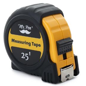 Mr. Pen- Tape Measure, 25-Foot, Light Blue, Steel Measuring Tape, Tape Measure with Fractions, Easy Read Tape Measure, Tape Measure 25 ft, Steel Tape Measure, Retractable Measuring Tape Retractable