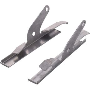 4" Jalousie Window Glass Clip for Pan Am, Look | Jalousie Clip Set, Left and Right Hand