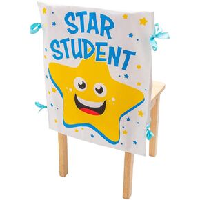 Fun Express Star Student Canvas Chair Cover