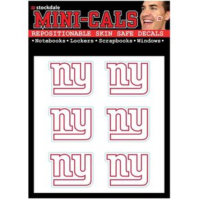 NFL New York Giants Face Tattoos, Team Colors, One Size