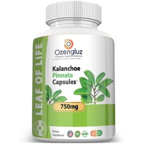 Kalanchoe Pinnata-Leaf of Life (Bryophyllum Pinnatum) 60 Cápsulas De 750mg Bottle. in Saudi Arabia