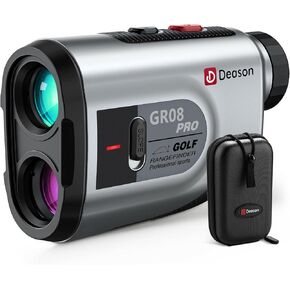 Deason Golf RangeFinder with Slope, Magnet 30000 clicks 1300 Yards 7X Magnification Golfing Range Finder Hunting, Flag Locking Vibration Laser Rechargeable Magnetic