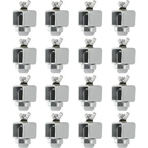 Acrux7 16 PCS Butt Welding Clamps, Small Sheet Metal Clamp, Carbon Steel Panel Clamps for Auto Body Edge to Edge Welding (1x2.3 Inch)