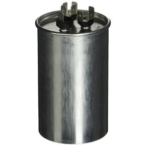 TitanPro TRCFD555 HVAC Round Dual Motor Run Capacitor 55/5 MFD/UF 440/370 Volts