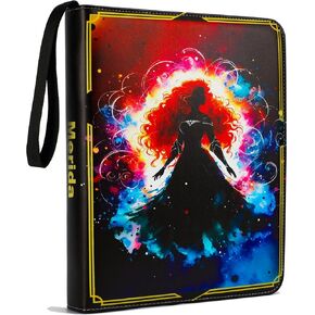 Binder Compatible with Lorcana Cards 990 Pockets Collectible Card Holder for Sports Cards and other TCG Trading Cards with 55 Sleeves(LOR-2)