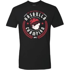 UFC Men's Standard Hasbulla Undefeated Short Sleeve Classic Fit Shirt