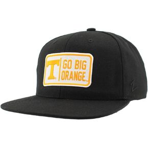 ZHATS Standard NCAA Officially Licensed Hat Flat Snapback Z11 Defer Black, One Size